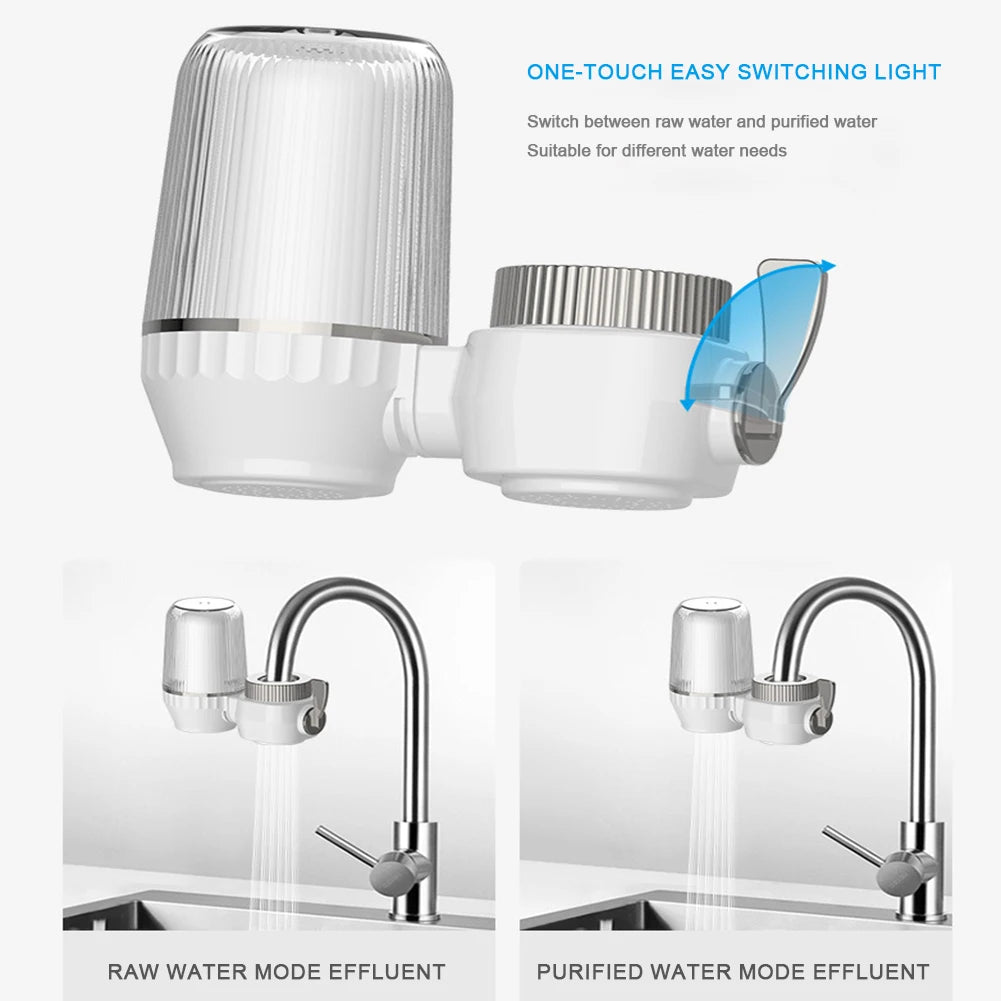 Versatile Faucet Water Purifier - Advanced Filtration System with Ceramic Filter for Clean and Safe Water