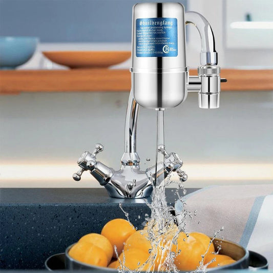 Purificateur d’eau cuisine, acier inoxydable, filtration haute performance