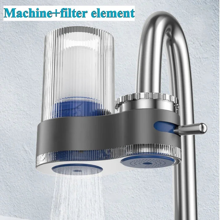 Faucet Water Filter, Kitchen Water Filter with Activated Carbon, Reduces 98% of Chlorine, Limescale, Heavy Metals and Bad Odors